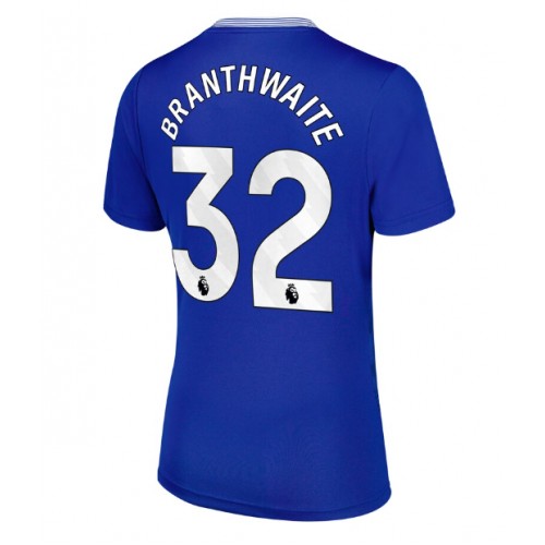 Fotballdrakt Dame Everton Jarrad Branthwaite #32 Hjemmedrakt 2024-25 Kortermet